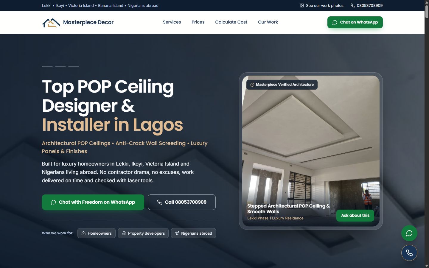 Luxury Interior Architecture Brand Identity & Digital Catalog
